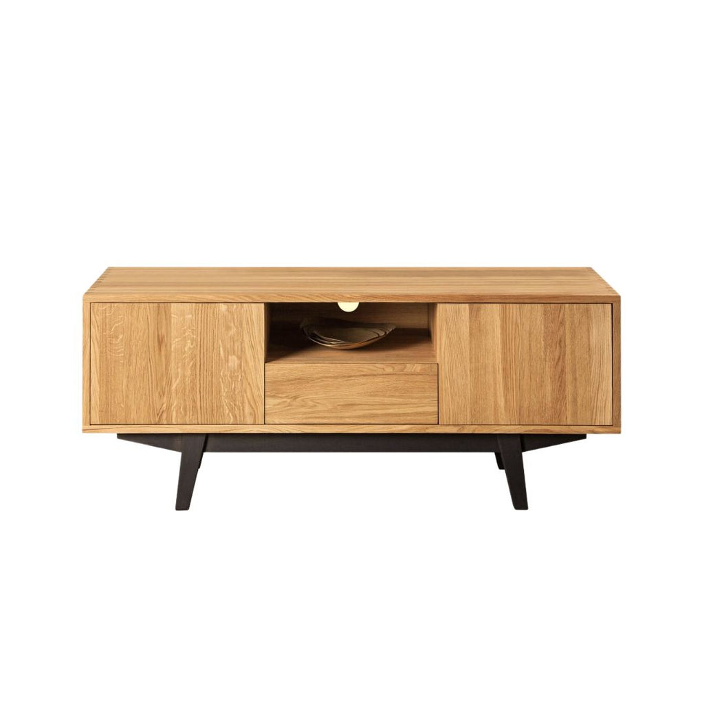 Flex TV Unit  - Solid Oak