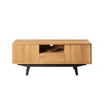 Flex TV Unit  - Solid Oak