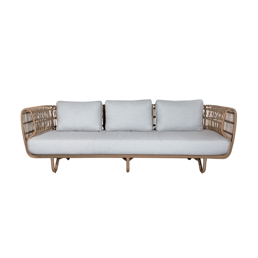 NEST - Outdoor 3 Seater Sofa - Rattan Design - Cane-Line | Milola