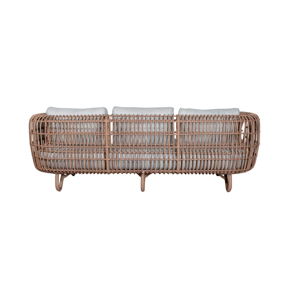 NEST - Outdoor 3 Seater Sofa - Rattan Design - Cane-Line | Milola