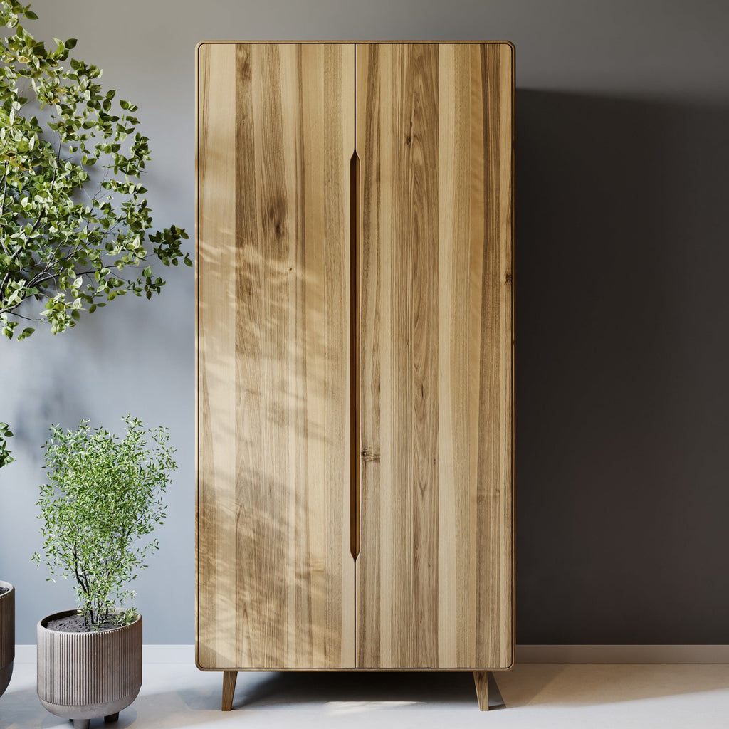 LYS - Wooden Wardrobe Bedroom - Minimalist Design | Milola