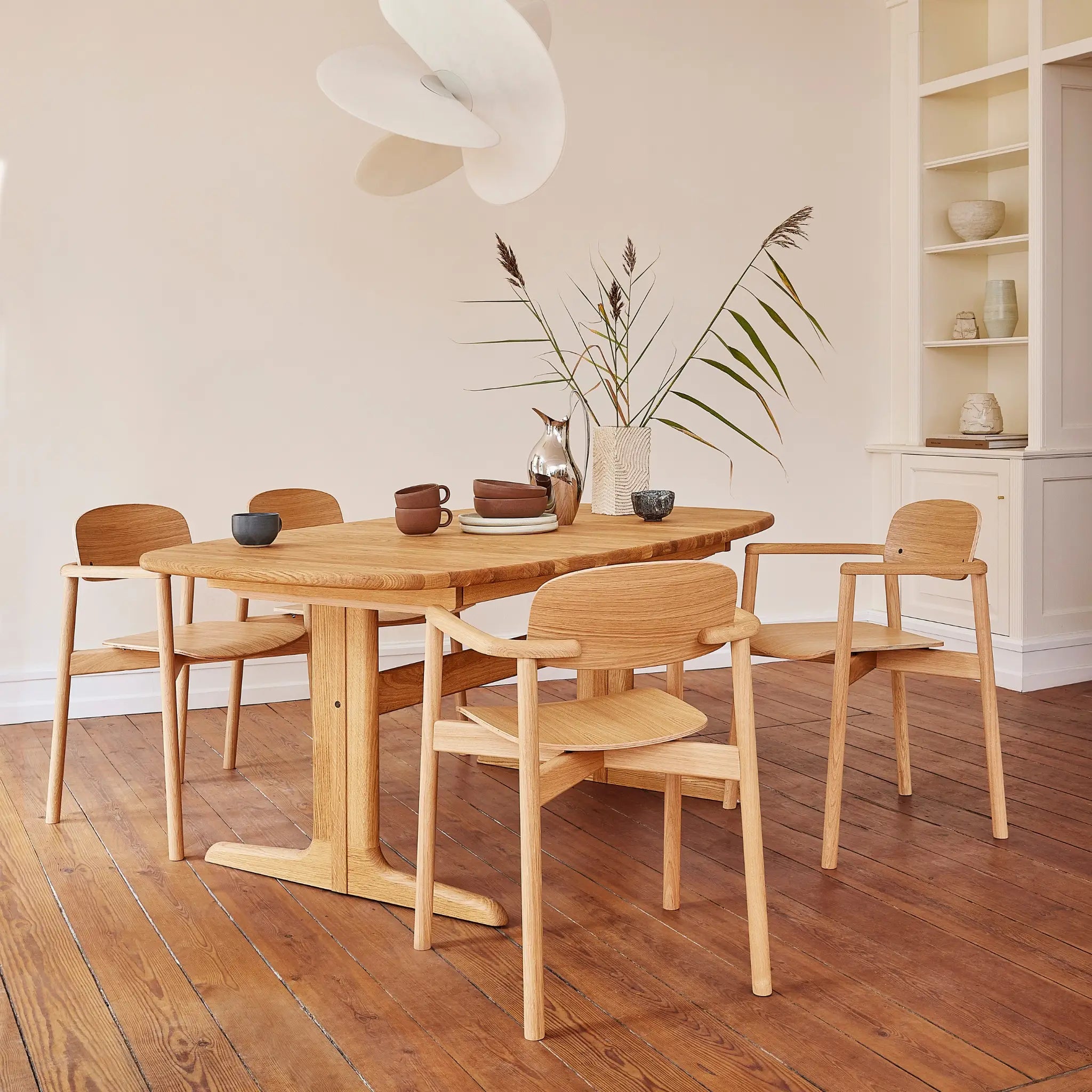 Skovby #74 Extendable Dining Table in Oak Natural Oil - Skovby | Milola