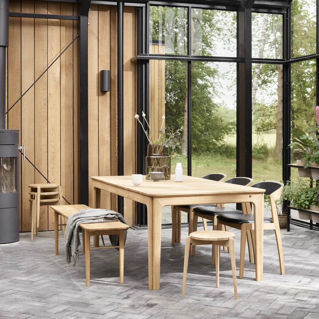 Skovby #832 Bench in Oak Natural Oil - Skovby | Milola