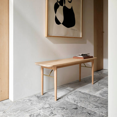 Skovby #832 Bench in Oak White Oil - Skovby | Milola