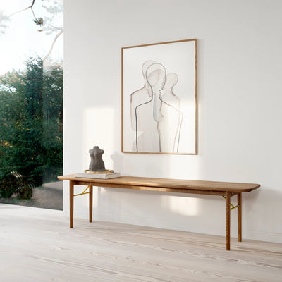 Skovby #832 Bench in Oak Natural Oil - Skovby | Milola