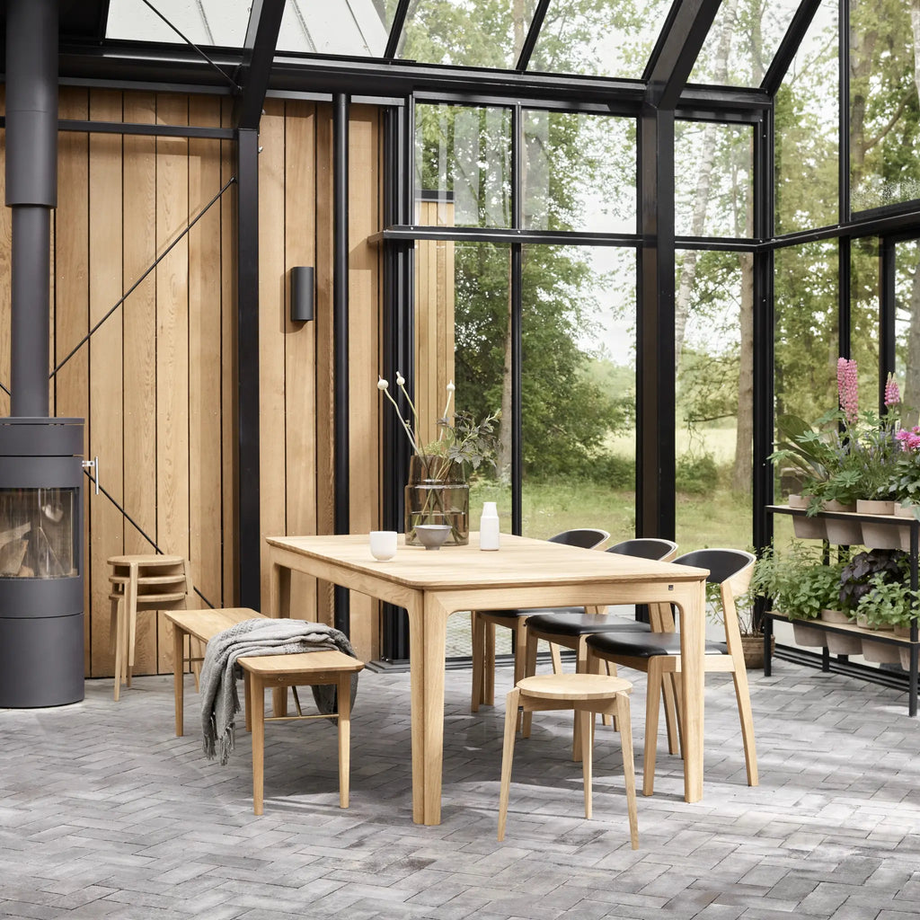 Skovby #840 Stool in Oak Natural Oil - Skovby | Milola