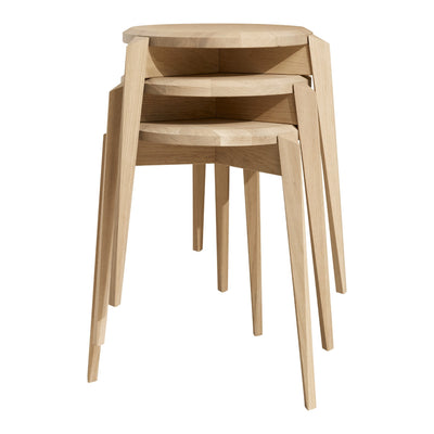 Skovby #840 Stool in Oak Natural Oil - Skovby | Milola