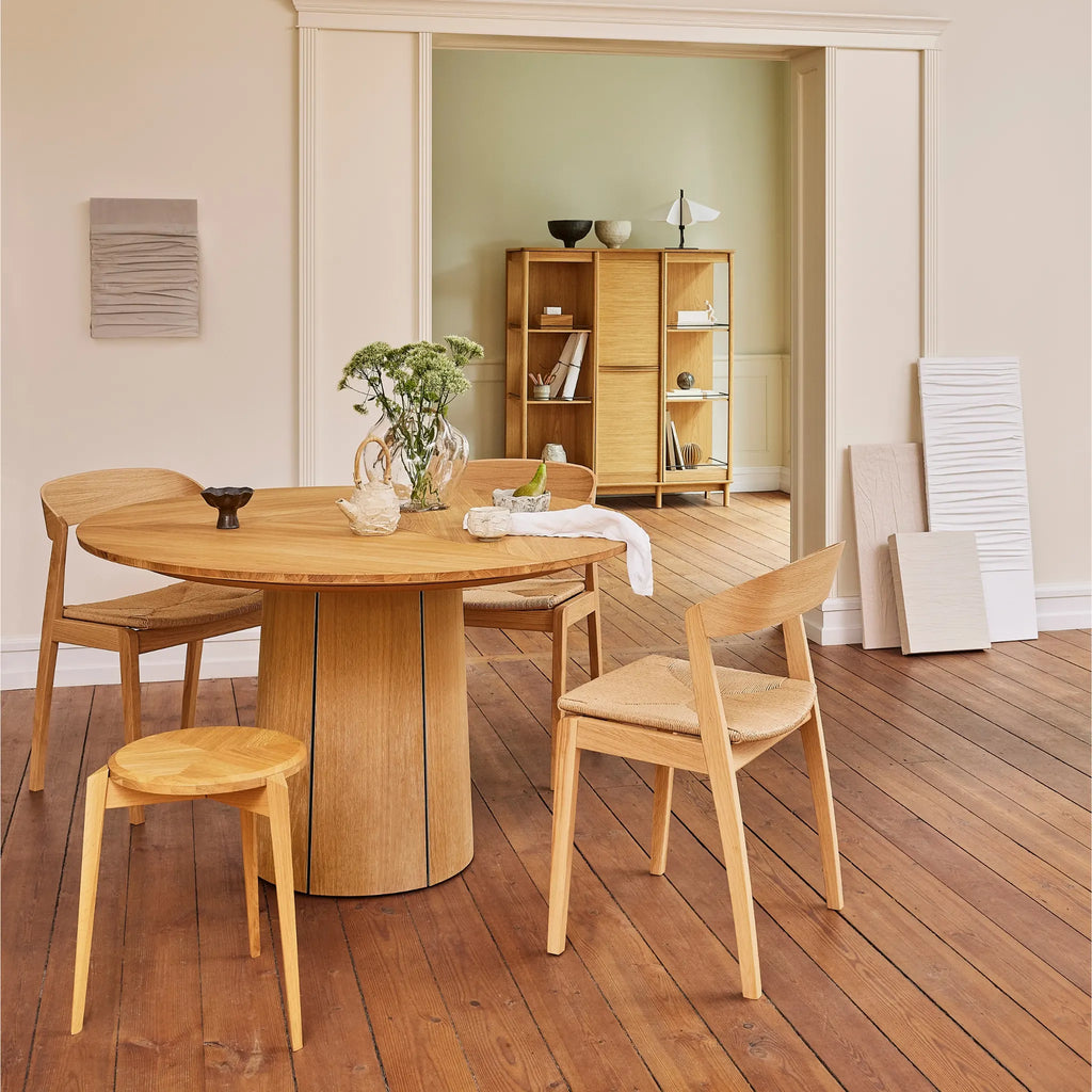 Skovby #840 Stool in Oak Natural Oil - Skovby | Milola