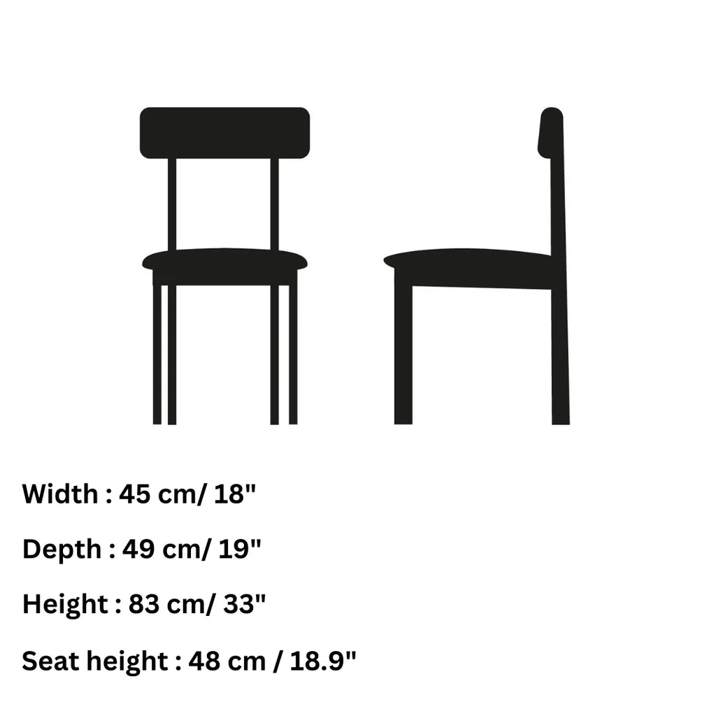 Skovby #96 Dining Chair Dimensions - Skovby | Milola