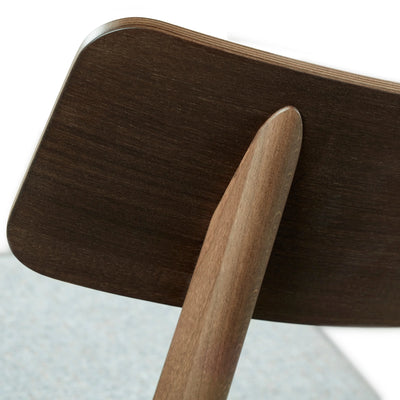 Skovby #96 Dining Chair in Walnut Lacquer - Skovby | Milola