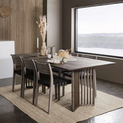 AKUSTIK Wood Extendable Dining Table - Scandi Design Furniture - Kristensen Kristensen | Milola