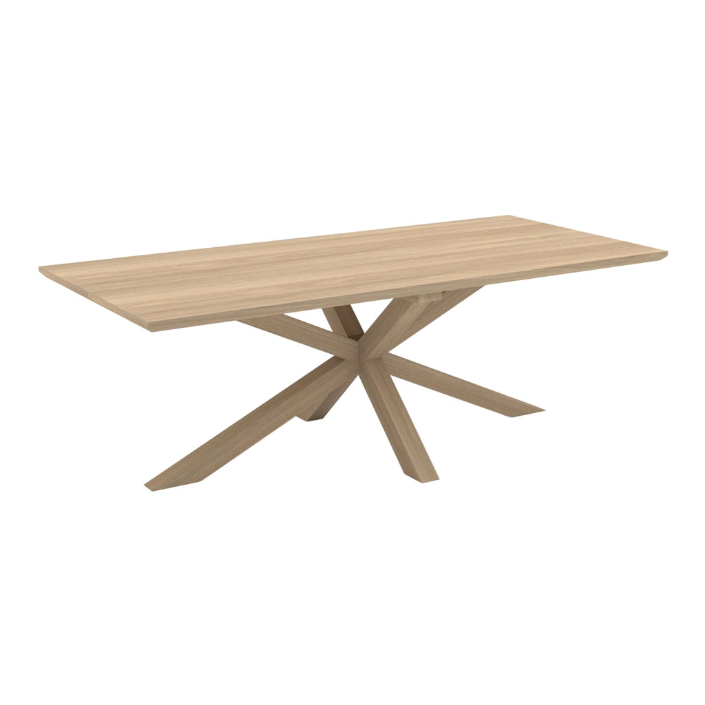 ALCOR Solid Wood Dining Tables in White Oiled Ash - Kristensen Kristensen | Milola