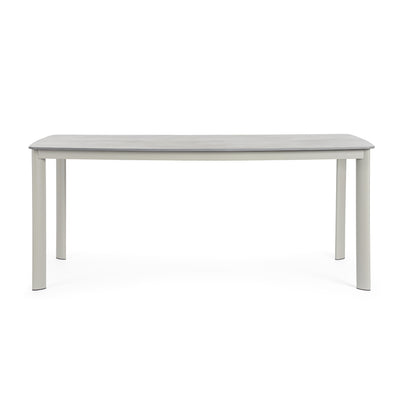 ALCORA Outdoor Sintered Stone Table in Saturn Beige - Bizzotto | Milola