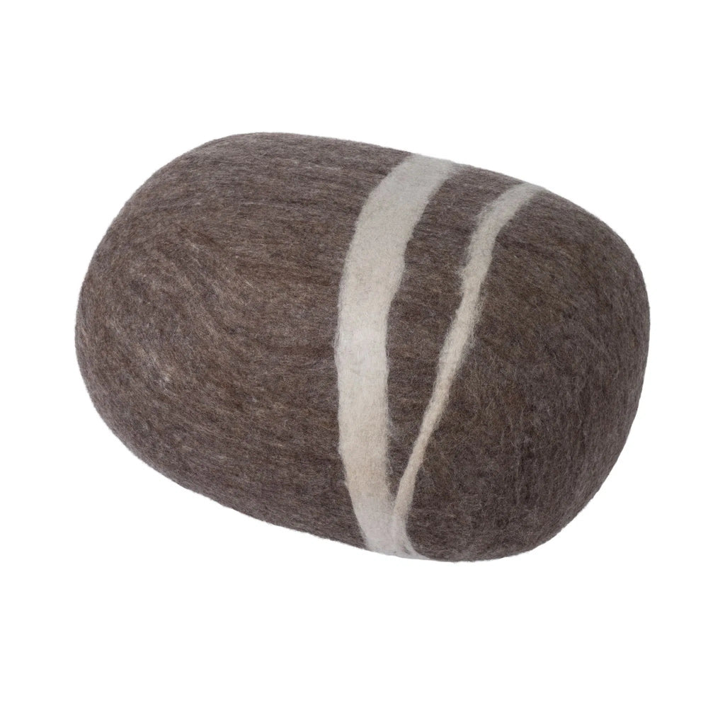 ALWIN Felt Pebble Pouf - Minimalist Design - Myfelt | Milola