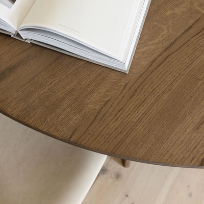 AMELIA Round Extendable Solid Wood Dining Table - Danish Design - Kristensen Kristensen | Milola