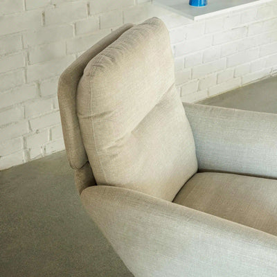 AMY Armchair - Living Furniture in Natural Fabric - Sits | Milola