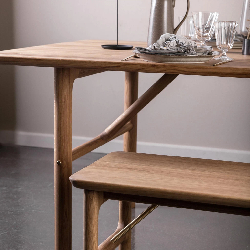 ANT Solid Wood Dining Table - Nordic Furniture Design - Kristensen Kristensen | Milola