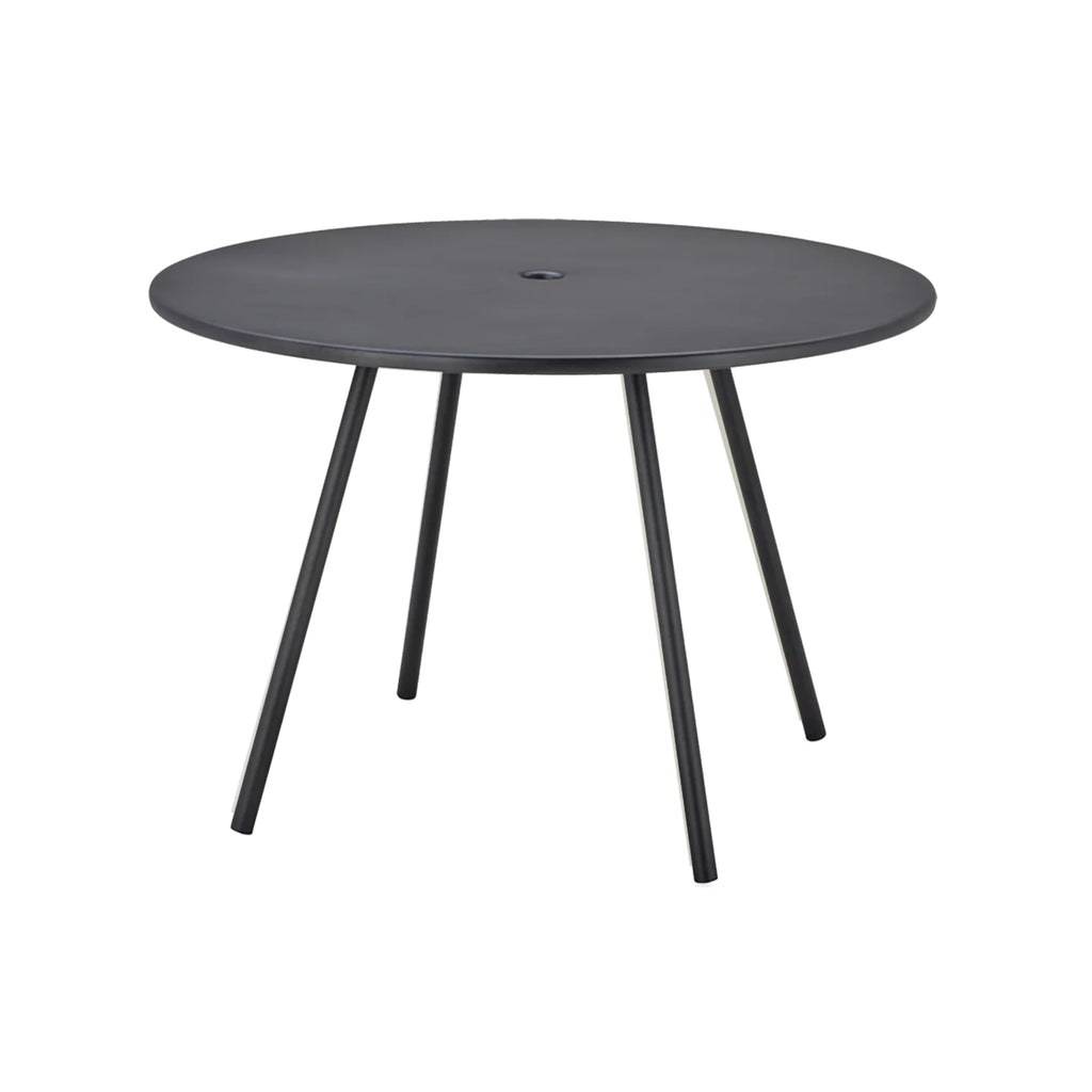 AREA  Round Outdoor Dining Table - Aluminium - incl. Cover
