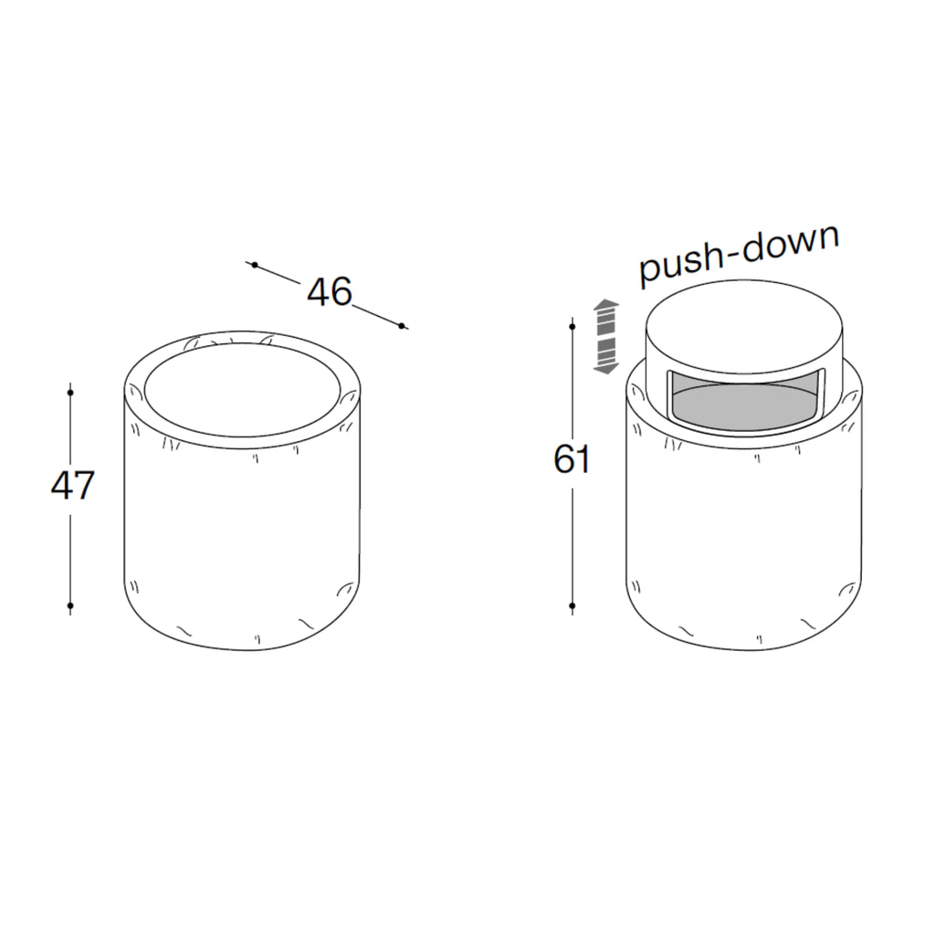 ARES - Bedside Table - Bedroom Furniture - Bolzan | Milola