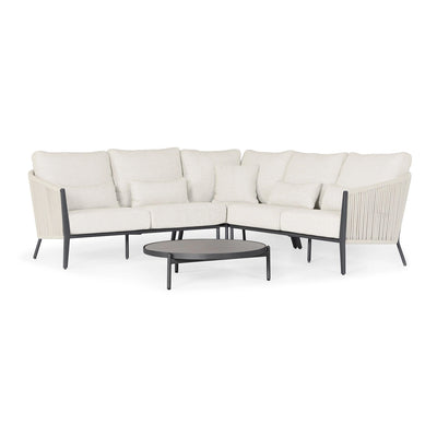 AVERO Outdoor Corner Sofa Set in Natural - Suns | Milola