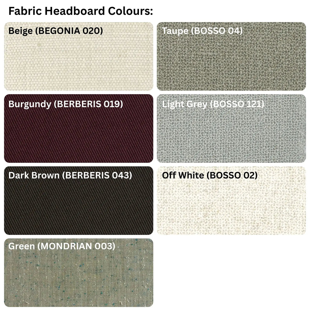 Awase Soft Wooden Bed With Fabric Upholstered Headboard - Bolzan | MilolaAwase Soft Wooden Bed With Fabric Upholstered Headboard - Bolzan | Milola