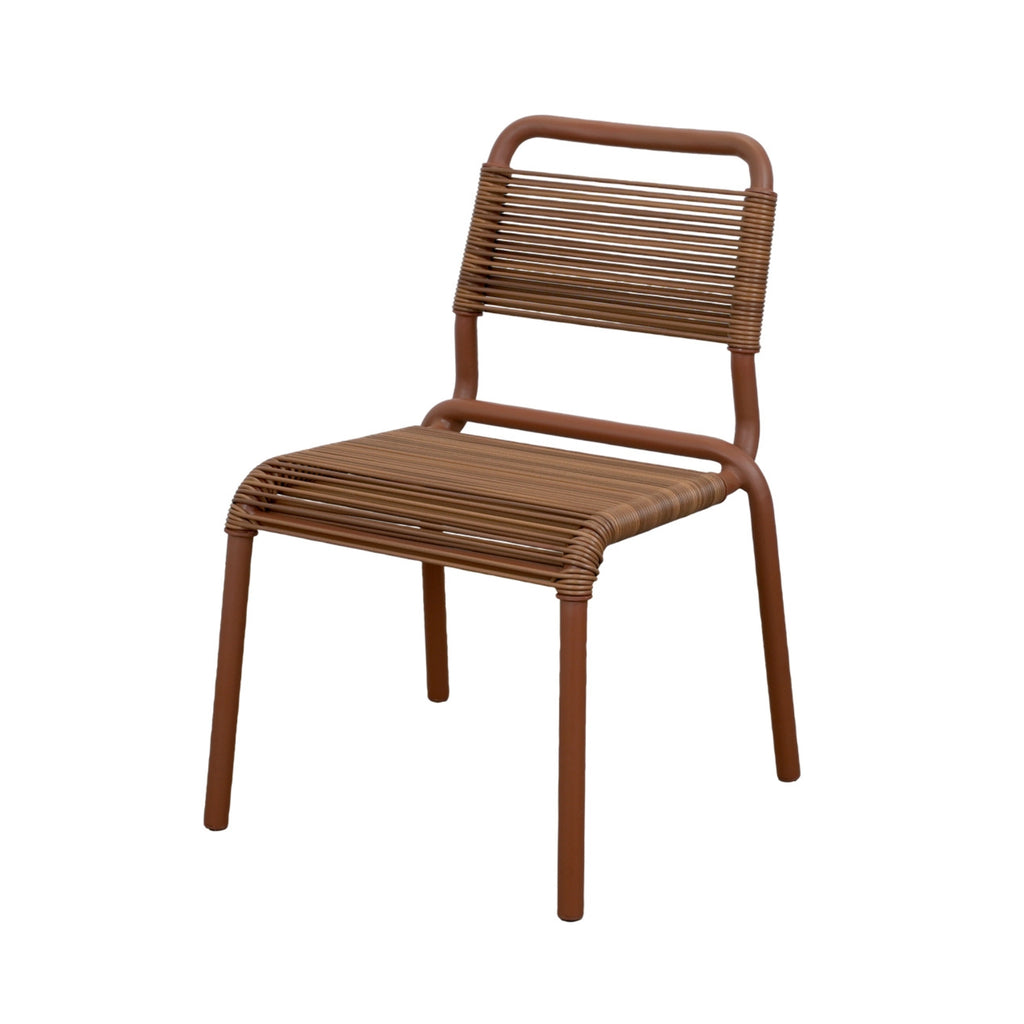 Al DENTE Outdoor Chair in Desert Red - Cane-Line | Milola