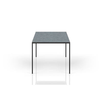 ANDOR Ceramic/Marble Dining Table - Black with Basalt Grey - Milola
