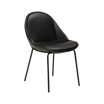 ARCH-Dining Chair-Minimalist Decor - Vintage Black - Danform | Milola