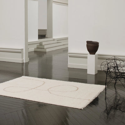 ASTRAL SPIRAL Rug in Camel - Linie Design | Milola