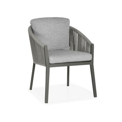 AVERO Dining Chair in White/Anthracite - Suns | Milola