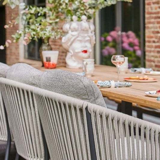 AVERO Dining Chair in Grey/Soft Grey - Suns | Milola