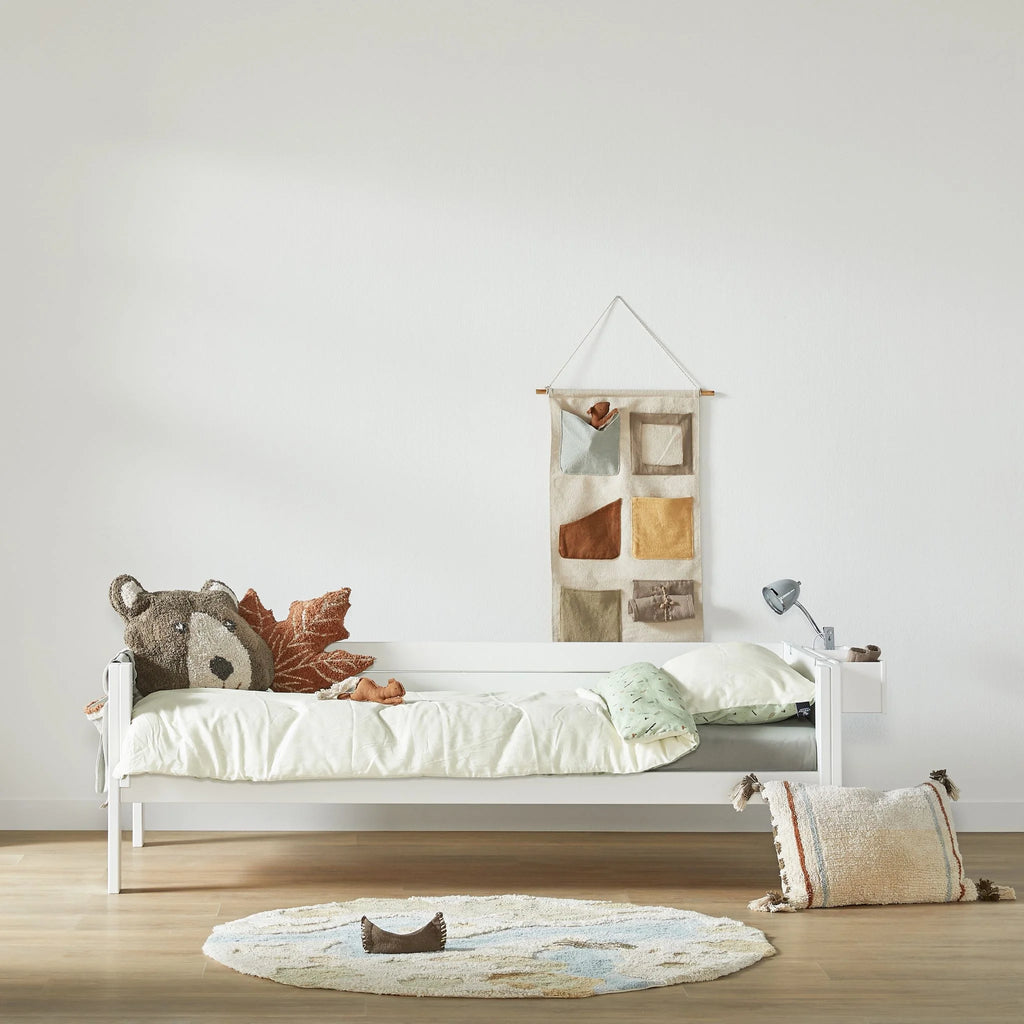 BASIC Bed 90 or 120 - Single Kids Bed in White - Lifetime Kidsrooms |Milola