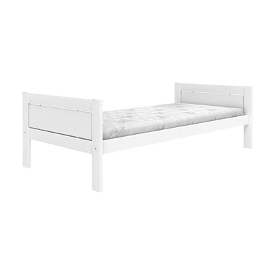 BASIC Bed 90 or 120 - Single Kids Bed in White - Lifetime Kidsrooms |Milola