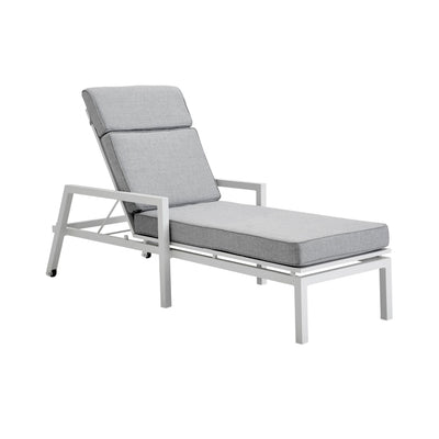 BELFORT Sun Loungers - Set of 2 in White - Brafab | Milola