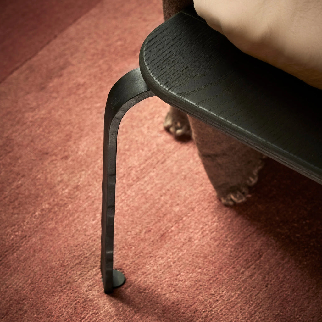 BEND-E Metal Bed with wood frame - Simple Design - Bolzan | Milola