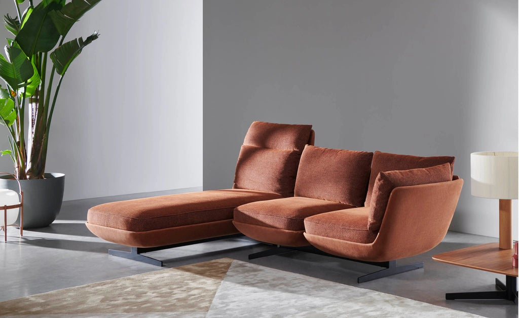 BIGGIE Modular Sofa in Brown - Twils | Milola