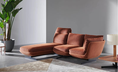 BIGGIE Modular Sofa in Brown - Twils | Milola