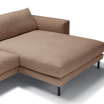 BILLIE Corner Sofa in Dusty Pink - Sits | Milola