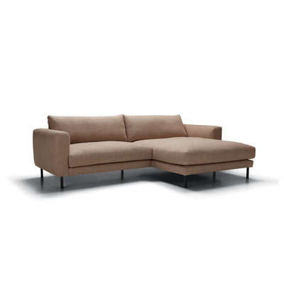 BILLIE Corner Sofa in Dusty Pink - Sits | Milola