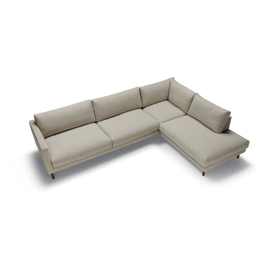 BILLIE Corner Sofa in Light Beige - Sits | Milola