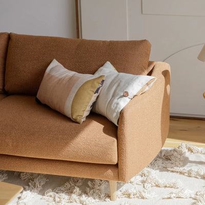 BILLIE Sofa in Copper Brown - Sits | Milola