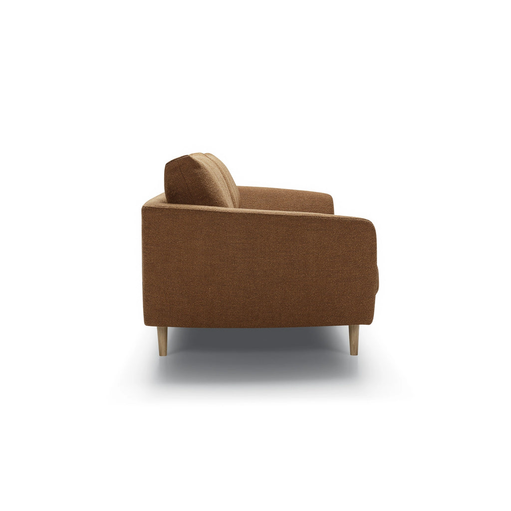 BILLIE Sofa in Copper Brown - Sits | Milola