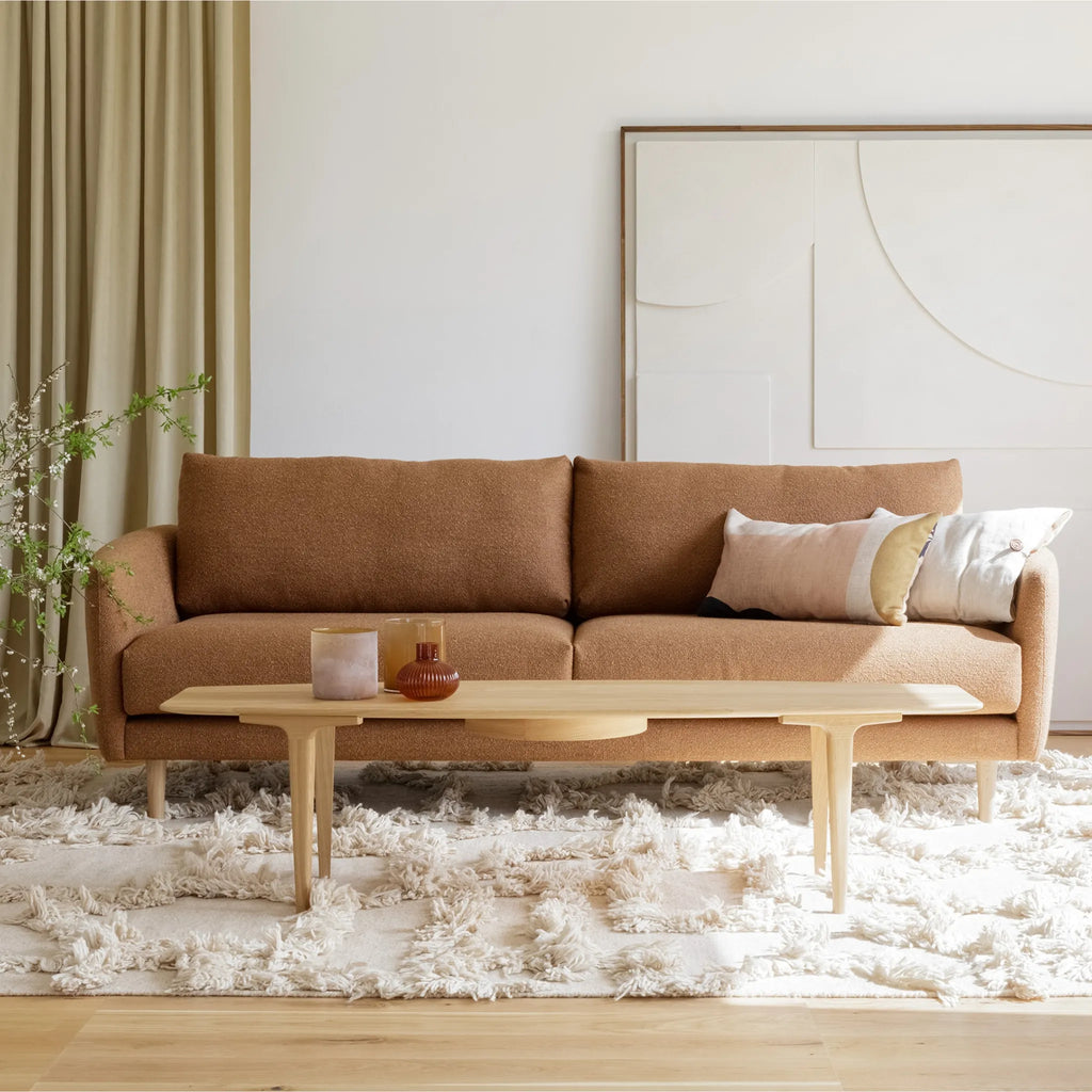 BILLIE Sofa in Copper Brown - Sits | Milola