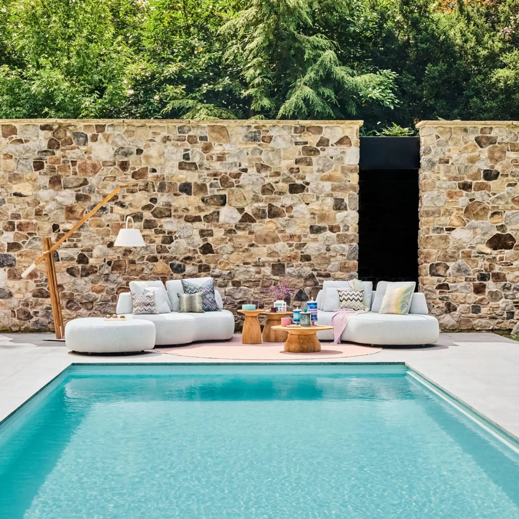 BLOCCHI Modular Sofa in White Grey - SUNS | Milola