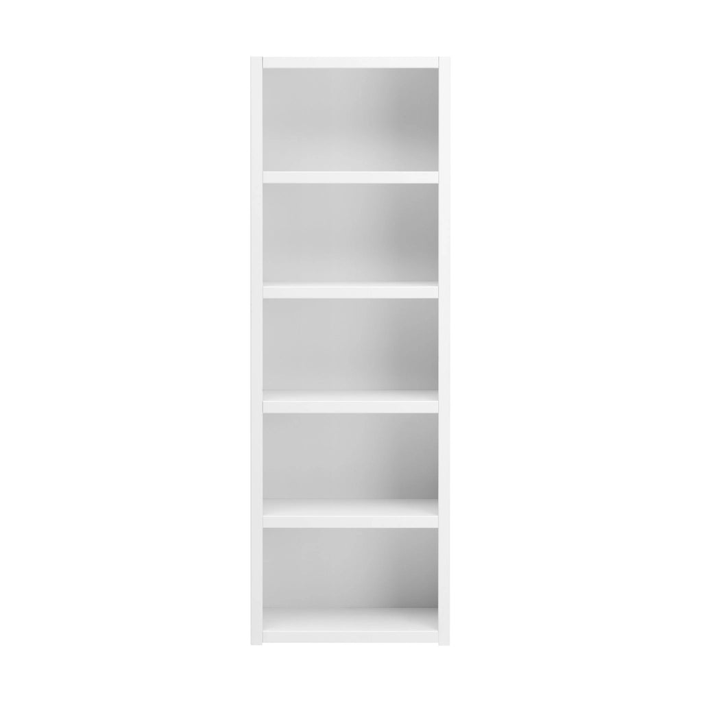 Modular Bookcases with 4 shelves - in White - Lifetime Kidsrooms | Milola
