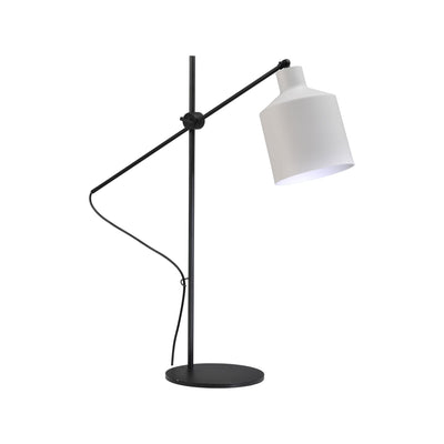 BORIS - Table / Desk Lamp in White - Minimalist Design | Milola 