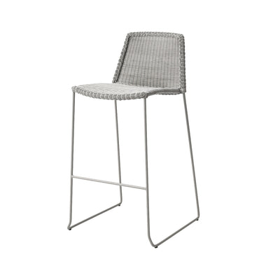 Breeze Outdoor Bar Chair in Taupe - Cane-Line | Milola