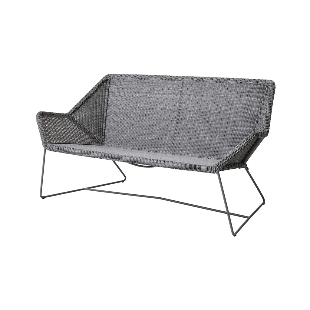 BREEZE - High Quality - Outdoor 2 Seater Sofa in Light Grey - Cane-Line | Milola