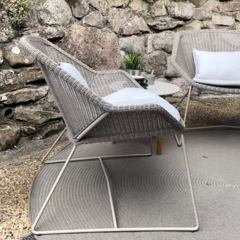 Lot de 2 chaises longues d'extérieur BREEZE - OUTLET