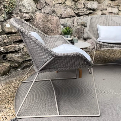 Lot de 2 chaises longues d'extérieur BREEZE - OUTLET